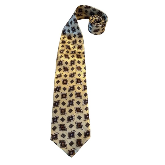 Zianetti Italian Silk Collection Men’s 100% Silk Neck Tie Career Dress Formal - Picture 1 of 5